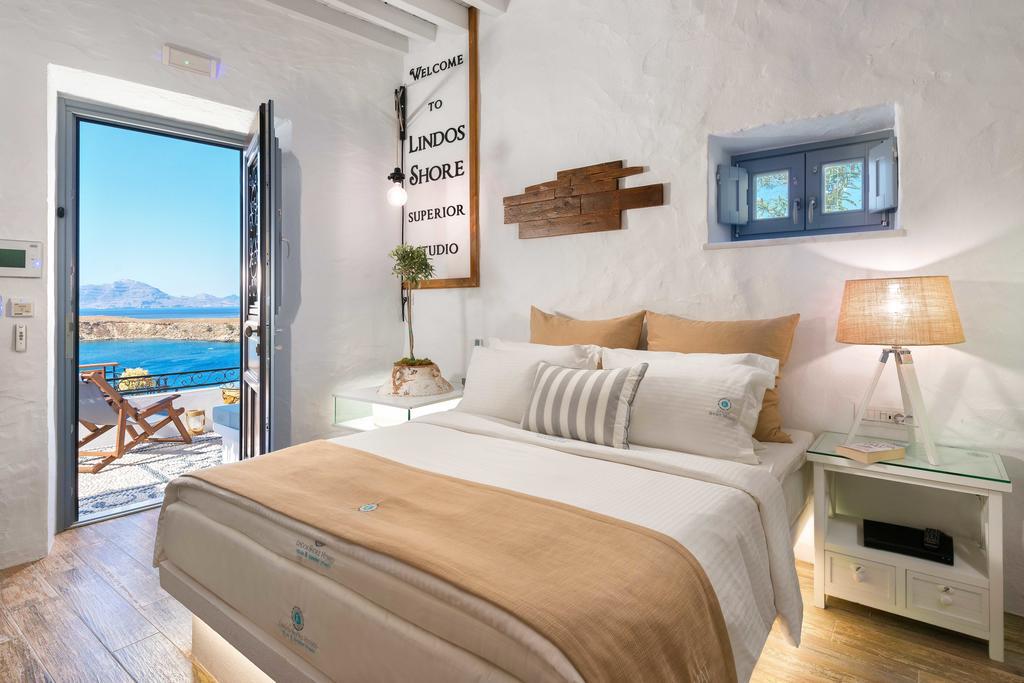 Lindos Shore Superior Studio (Adults Only) 外观 照片